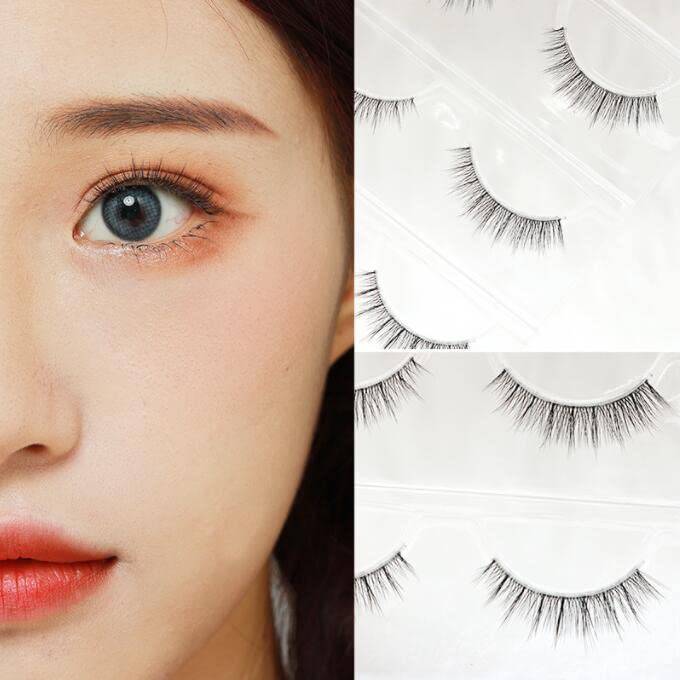 LASGOOS clear-band lashes feel handmade, soft, and comfortable for all-day use