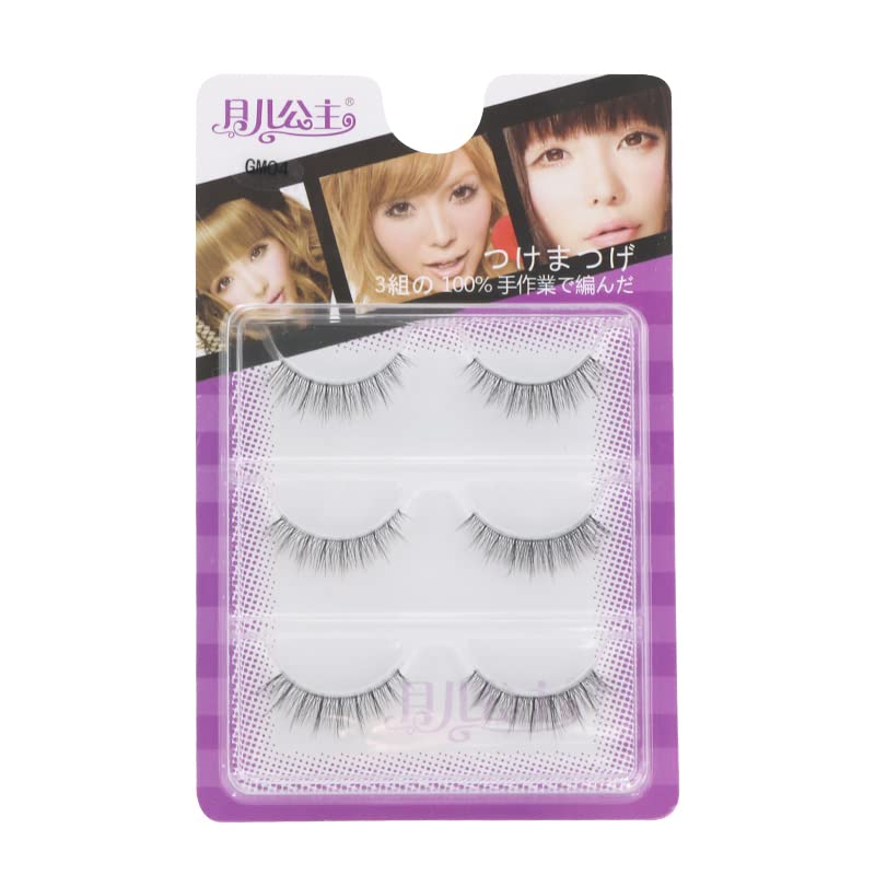 LASGOOS lightweight lashes are easy to apply and remove