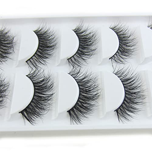 LASGOOS handmade 3D mink lashes application for a precise lash line