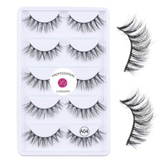 LASGOOS luxurious mink lashes A04 image1 for refined daily look and comfort