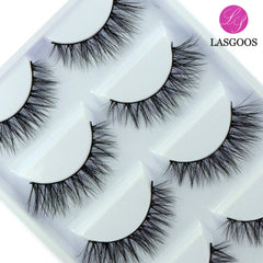LASGOOS natural-look lashes A04 image3 delivering wispy, easy-to-maintain daily vibe
