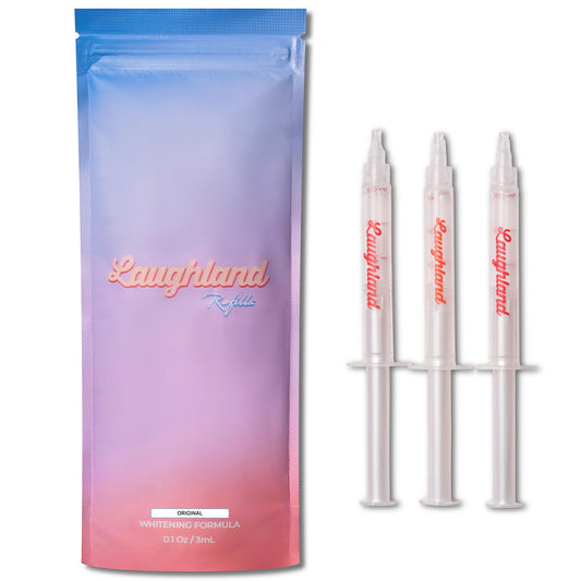 Laughland Original Teeth Whitening Gel 3 Pack - front view