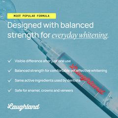 Travel-friendly Laughland 3 Pack whitening gel