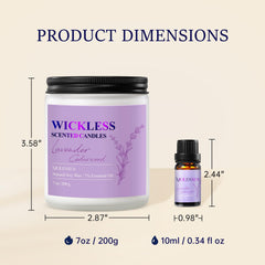Close-up of Lavender Cedarwood aroma and texture in a cozy setting