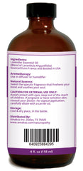 Amber glass bottle of lavender oil with dropper