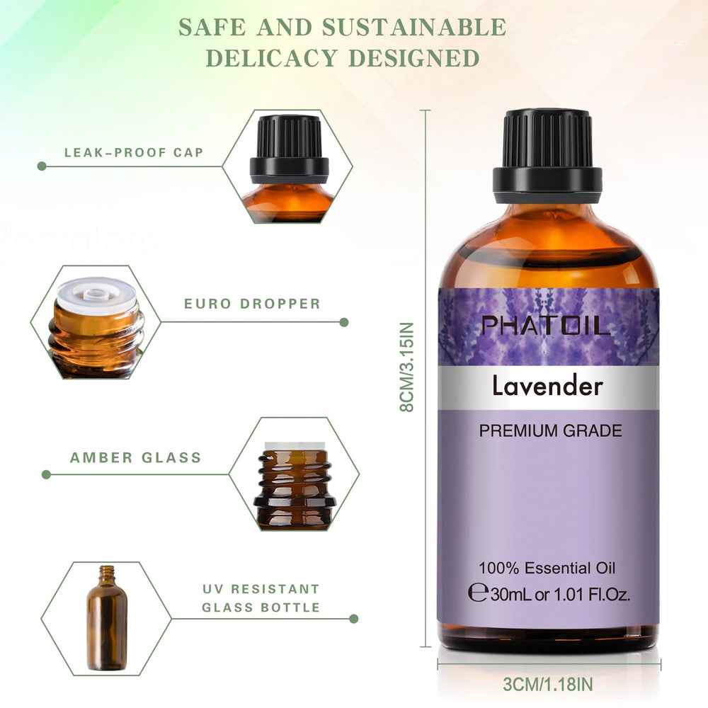 Aromatherapy lavender essential oil for diffusers