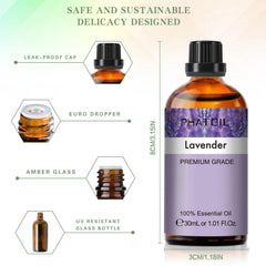 Aromatherapy lavender essential oil for diffusers