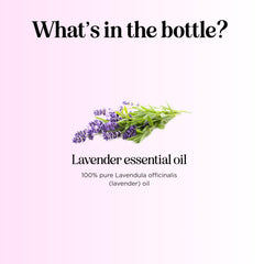 Lavender essential oil for at-home spa and self-care
