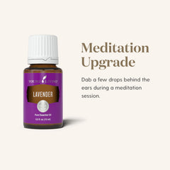 15 mL lavender oil bottle close-up