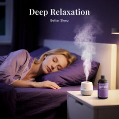Lavender essential oil aroma for diffuser and aromatherapy
