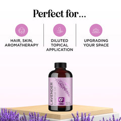Lavender essential oil for hair, skin and nails