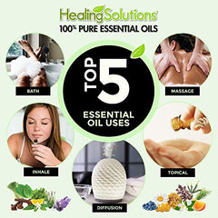 Lavender essential oil for topical use in a 4 oz bottle