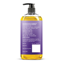 Illustration of lavender, orange peel and frankincense essential oils