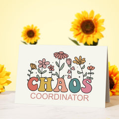Close-up of lavender scented candle in Chaos Coordinator Gift Basket