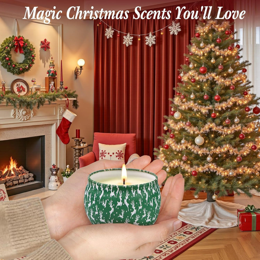 Lavender scented candle from the set