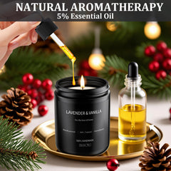 Natural soy wax and essential oils overview