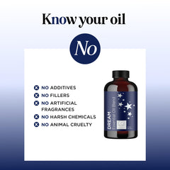 Lavender, ylang-ylang, clary sage, and roman chamomile essential oils for diffuser