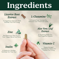 Law Of Nature Best Days Formula capsules ready for daily digestion comfort