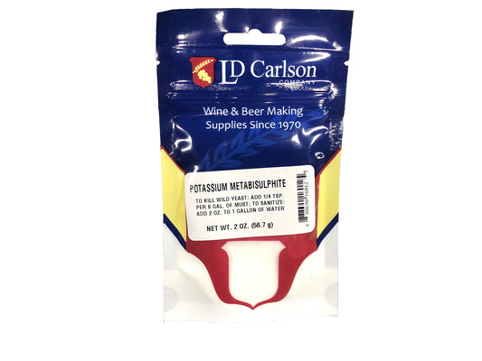 Potassium metabisulfite 2 oz bottle by LD Carlson - image 1