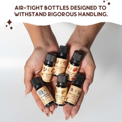 Leak-proof covers for essential oil bottles