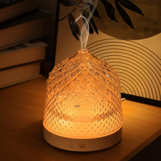 Lecdura 200ml glass reservoir essential oil diffuser