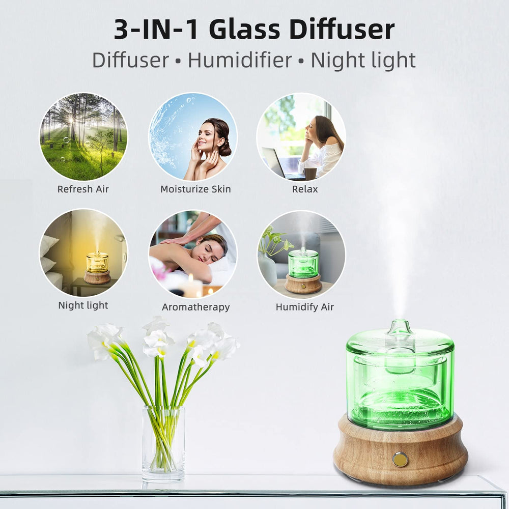 Auto-off feature on Lecdura essential oil diffuser