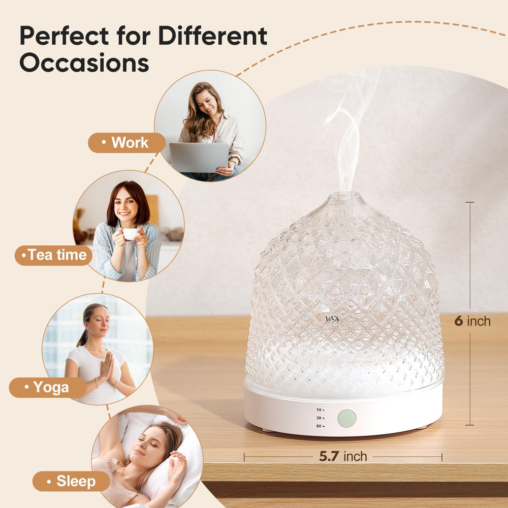 Diffuser used in home, office, bedroom and yoga spaces