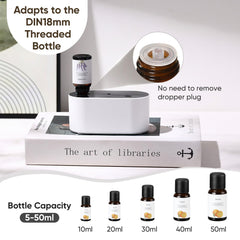 Rechargeable battery charging indicator for the diffuser
