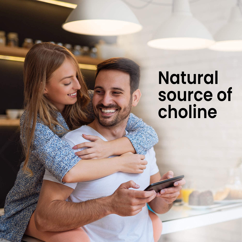 Lecithin granules supporting brain health