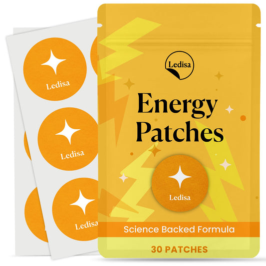 Ledisa Energy Patch Applied to Skin