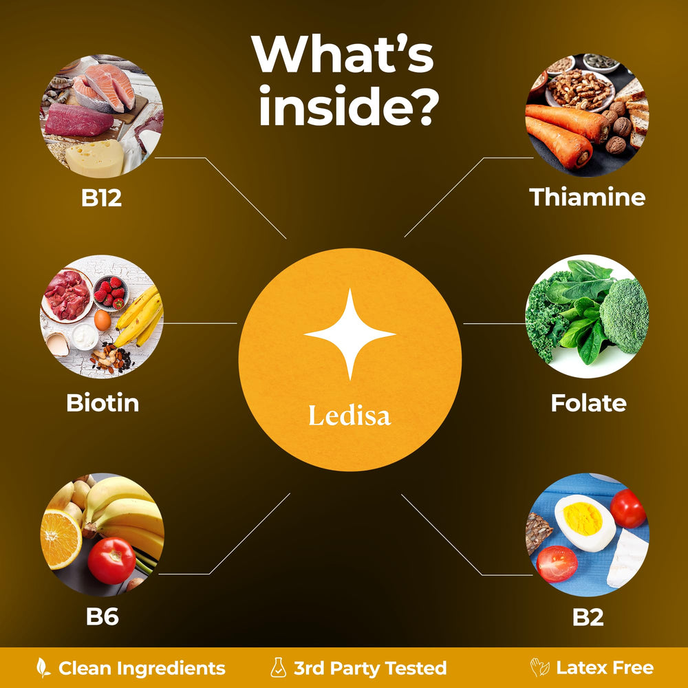 Close-up of Ledisa Energy Patch Adhered to Skin