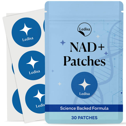 Ledisa NAD patches - front view