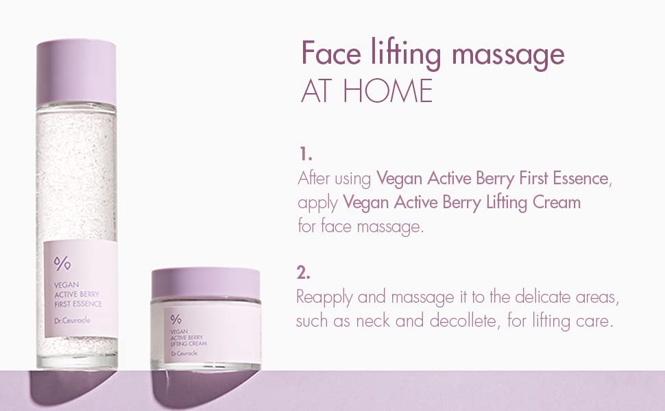 Hydrated skin with dewy glow after applying the serum