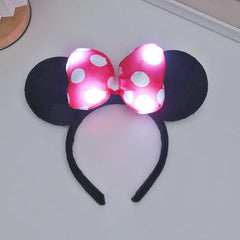 LEEMASING LED light-up ears for night celebrations