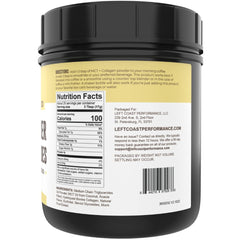 Acacia fiber visible in Left Coast Performance powder texture
