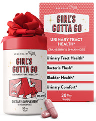 Legendairy Milk Girl's Gotta Go UTI Support bottle front view