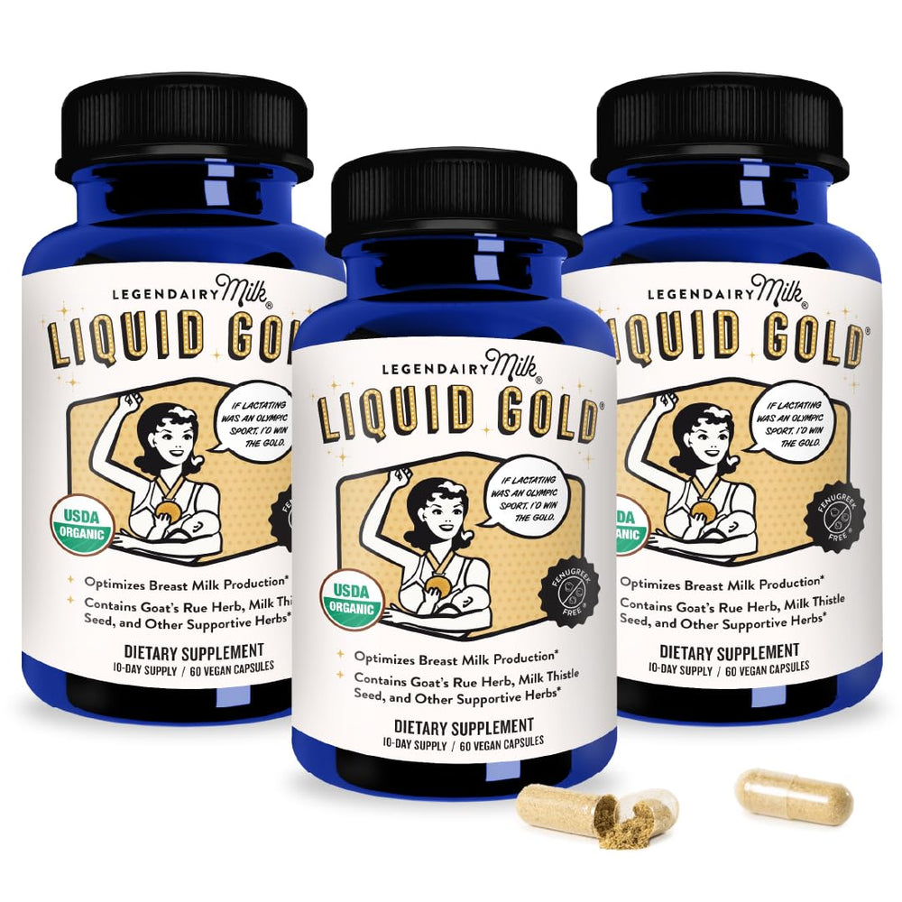 Legendairy Milk Liquid Gold bottle front label