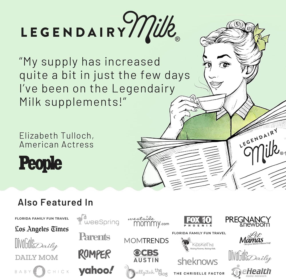 Made in USA label on Legendairy Milk product