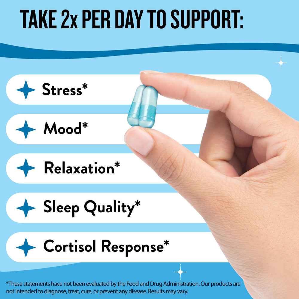 L-Theanine illustration representing calm and relaxation