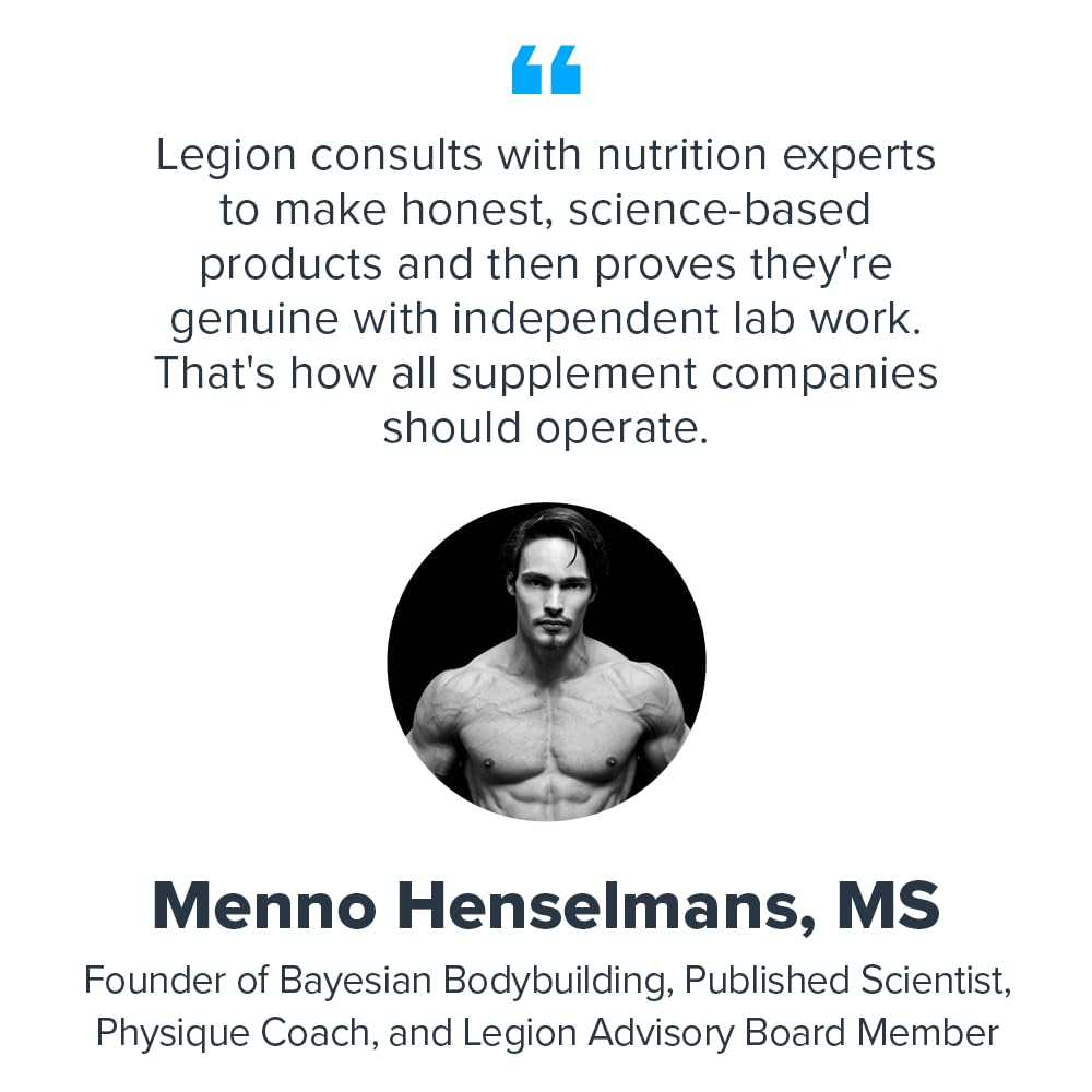 Packaging design for LEGION Creatine Monohydrate Gummies showing 30 servings