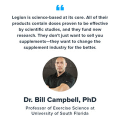 Supplement facts panel for Forge Fasted Fat Burner
