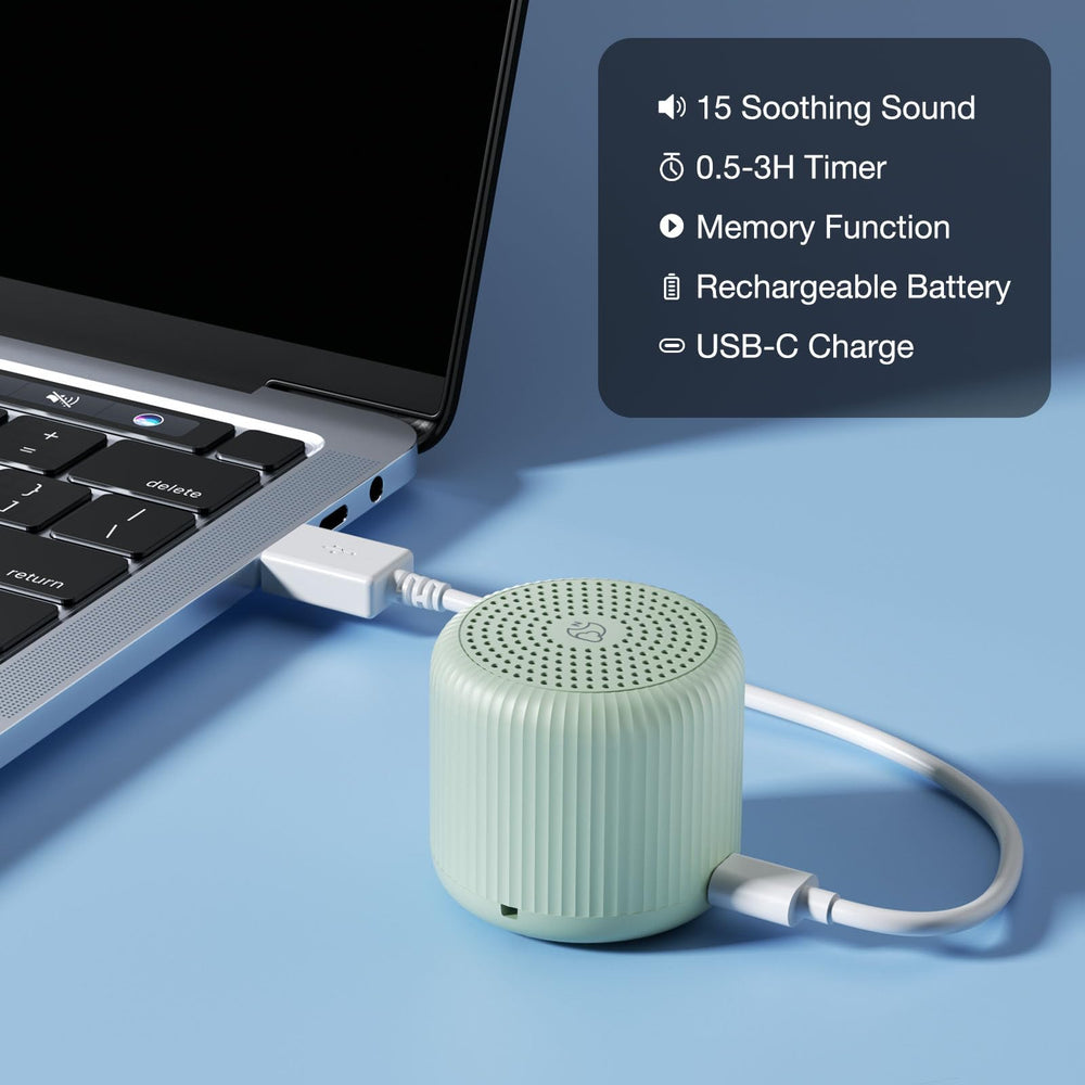 LEICEX 15-sound list visual hints at diverse ambient options for calm spaces