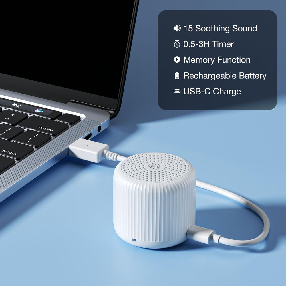 LEICEX portable sound machine offers 22 hours of playback at high volume.