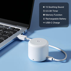 LEICEX portable sound machine offers 22 hours of playback at high volume.
