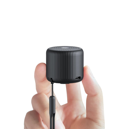 LEICEX travel-size sound machine showing compact design for on-the-go sleep