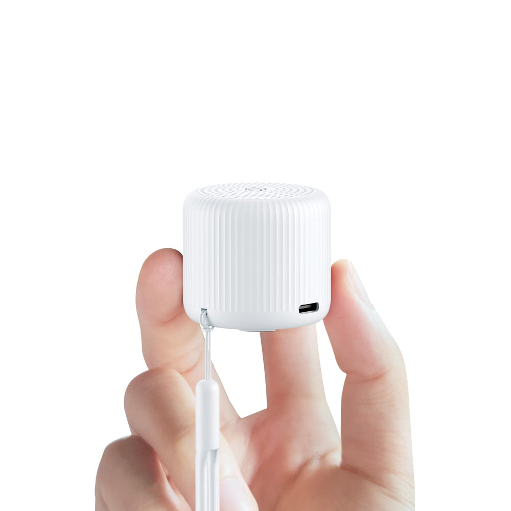 LEICEX travel sound machine pocket size on nightstand for better sleep.