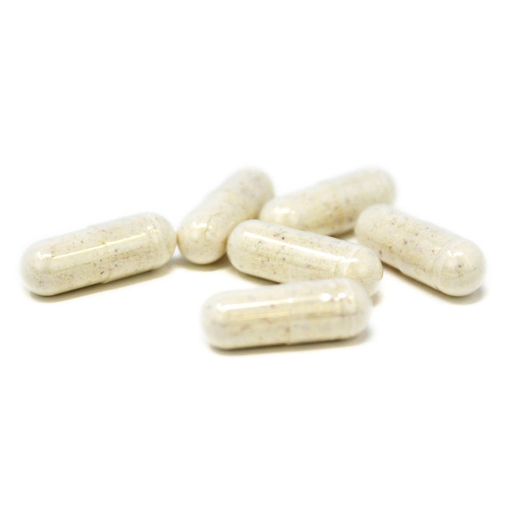 Front of Lekithos bottle showing 120 capsules and 1050mg per serving