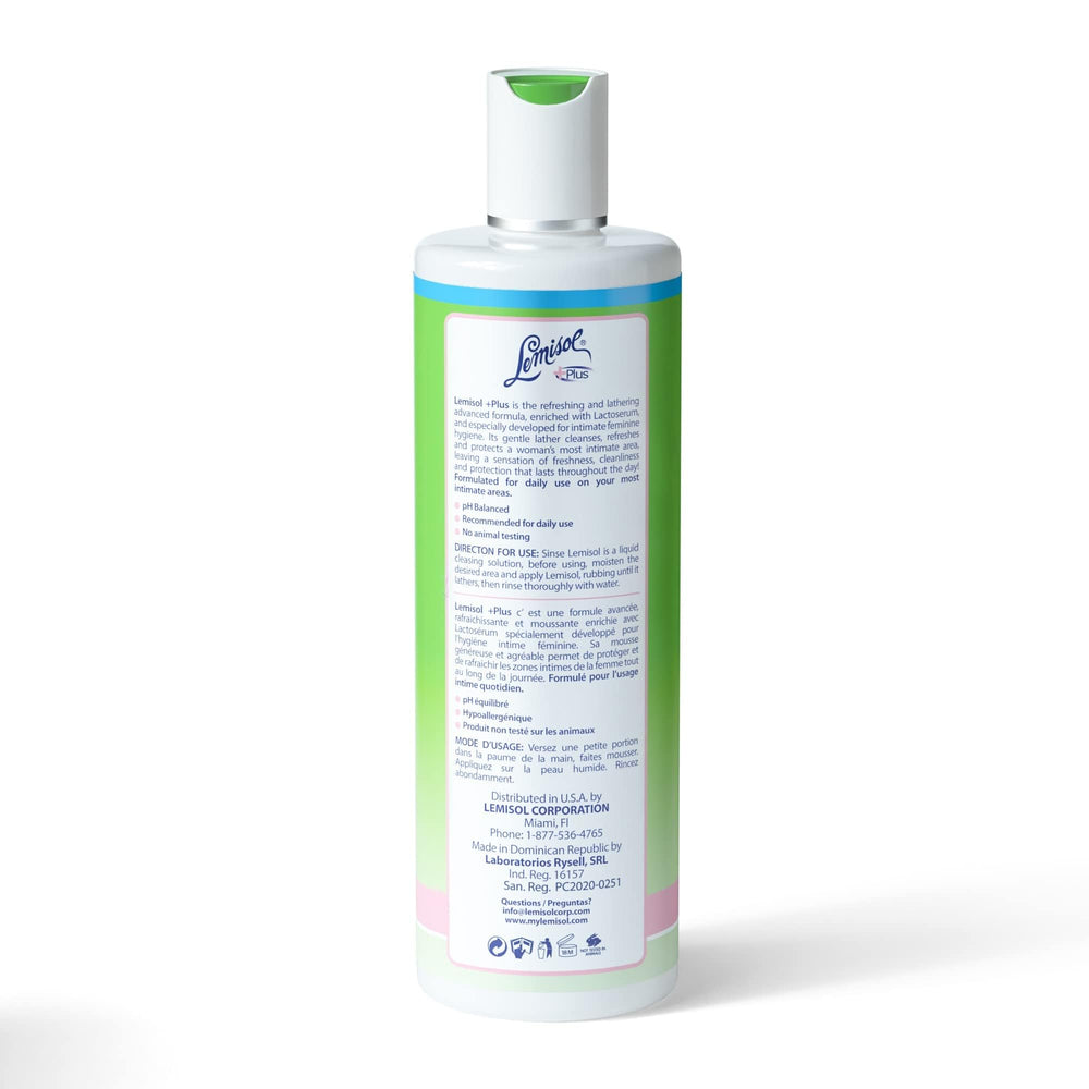 Lemisol Feminine Wash chamomile extracts close-up for soothing notes