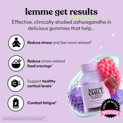 Ashwagandha (KSM-66) ingredient in Lemme Chill gummies