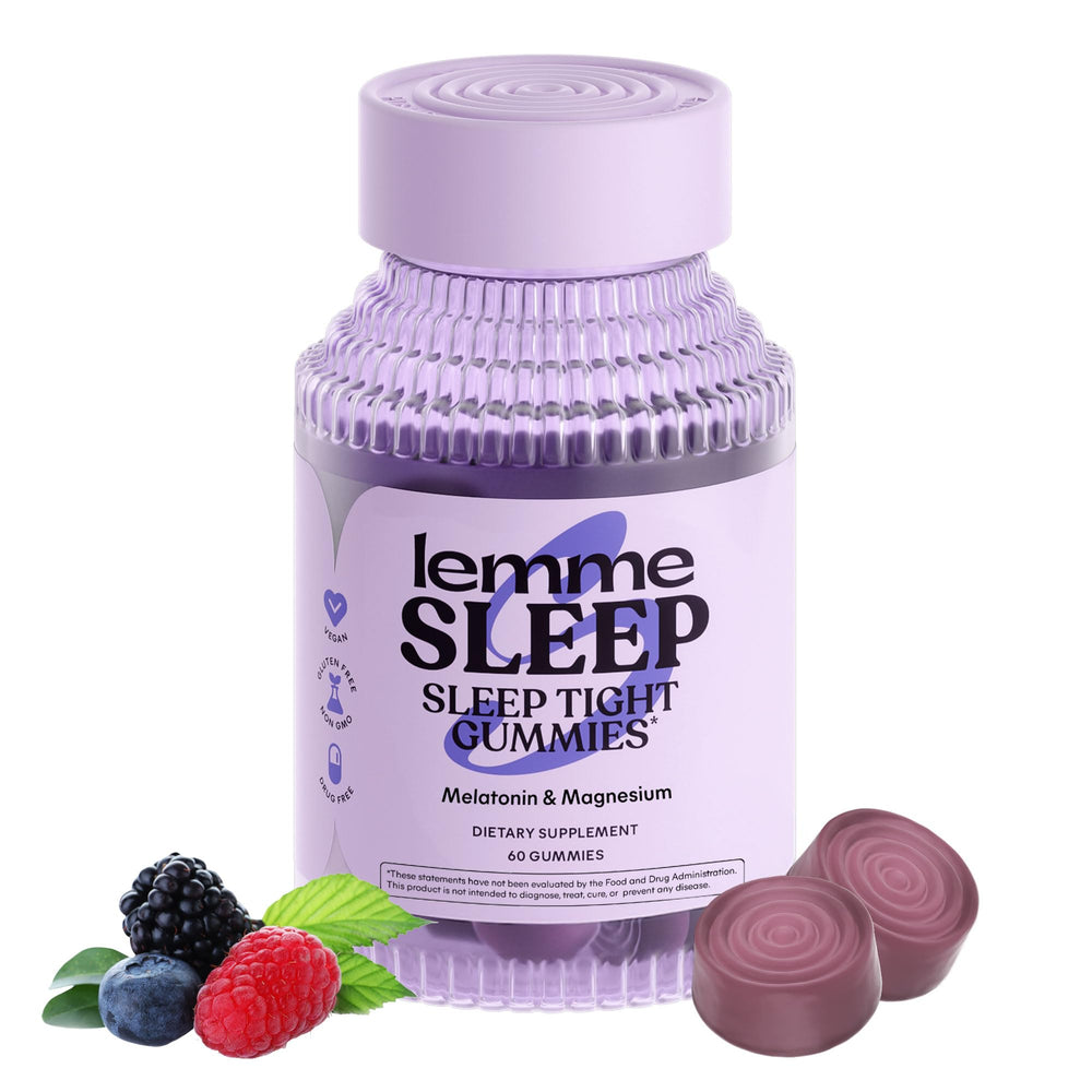 Lemme Sleep Gummies Berry bottle 60 count